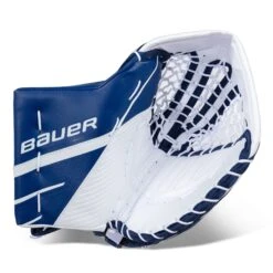 Bauer Supreme 3S Senior Goalie Catcher -Bauer bauer catchers bauer supreme 3s senior goalie catcher white blue regular 28743621345346