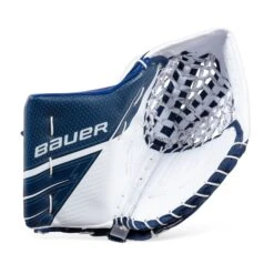 Bauer Supreme UltraSonic Senior Goalie Catcher -Bauer bauer catchers bauer supreme ultrasonic senior goalie catcher white blue regular 28743622000706