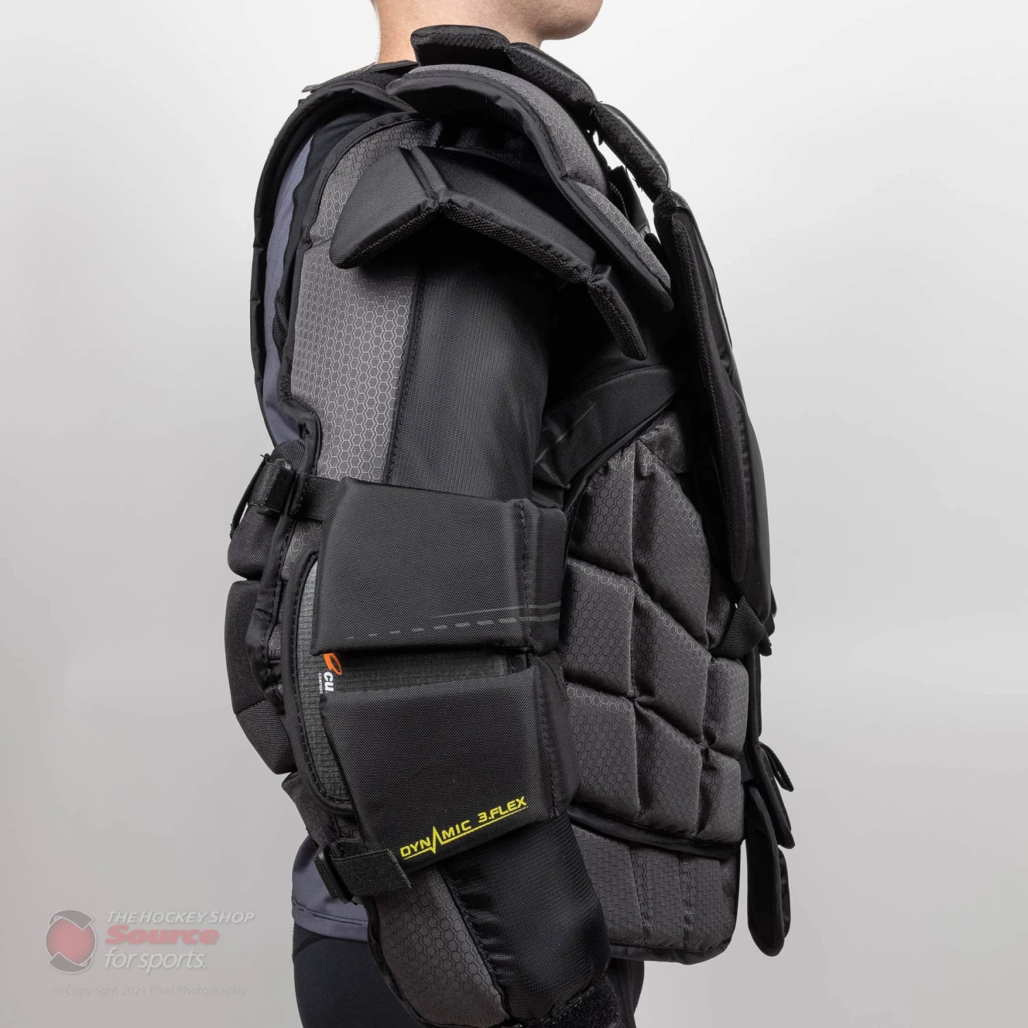 Bauer Vapor HyperLite Senior Chest & Arm Protector - Black 9 Bauer Vapor HyperLite Senior Chest & Arm Protector - Black - Image 9