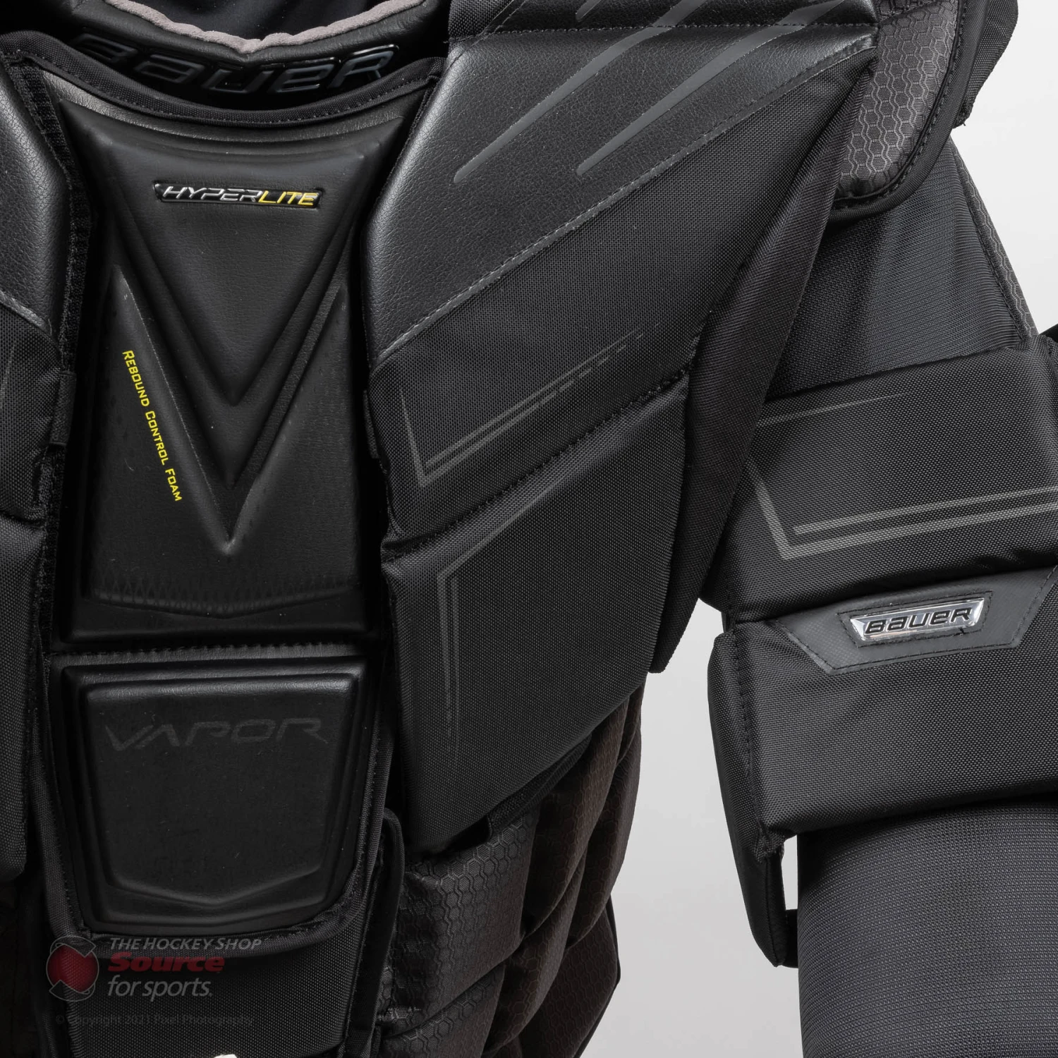 Bauer Vapor HyperLite Senior Chest & Arm Protector - Black 8 Bauer Vapor HyperLite Senior Chest & Arm Protector - Black - Image 8