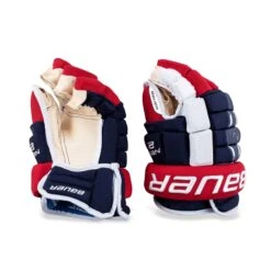 Bauer Nexus 2N Senior Hockey Gloves -Bauer bauer gloves bauer nexus 2n senior hockey gloves navy red white 15 28743789969474