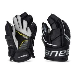 Bauer Supreme 3S Pro Junior Hockey Gloves -Bauer bauer gloves bauer supreme 3s pro junior hockey gloves black white 10 28743839154242