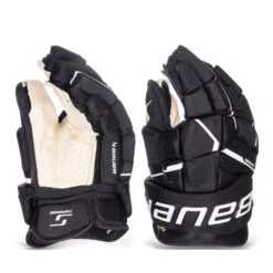 Bauer Supreme M5 Pro Intermediate Hockey Gloves -Bauer bauer gloves bauer supreme m5 pro intermediate hockey gloves black white 12 30597265326146