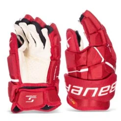 Bauer Supreme M5 Pro Senior Hockey Gloves -Bauer bauer gloves bauer supreme m5 pro senior hockey gloves red 14 30597272469570
