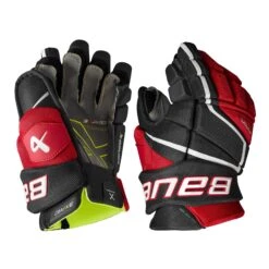 Bauer Vapor 3X Pro Junior Hockey Gloves -Bauer bauer gloves bauer vapor 3x pro junior hockey gloves black red 10 29160799502402