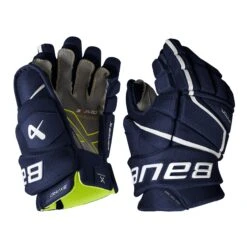 Bauer Vapor 3X Pro Junior Hockey Gloves -Bauer bauer gloves bauer vapor 3x pro junior hockey gloves navy 10 29160799567938