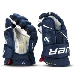 Bauer Vapor Shift Pro Intermediate Hockey Gloves -Bauer bauer gloves bauer vapor shift pro intermediate hockey gloves navy 12 30209175519298