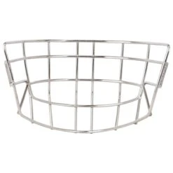 Bauer Profile Stainless Steel Certified Straight Cage -Bauer bauer goalie accessories profile stainless cert str cage inset4