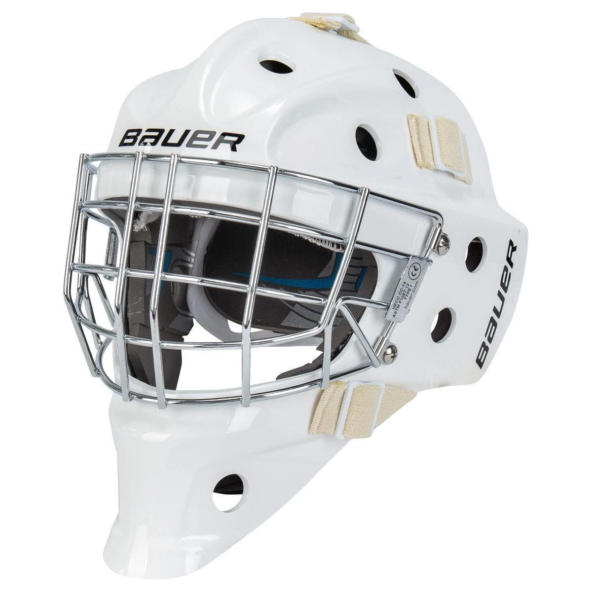 Bauer 930 Junior Certified Straight Bar Goalie Mask 1 Bauer 930 Junior Certified Straight Bar Goalie Mask