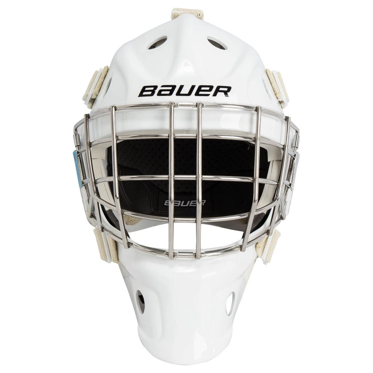 Bauer 940 Junior Certified Straight Bar Goalie Mask 3 Bauer 940 Junior Certified Straight Bar Goalie Mask - Image 3