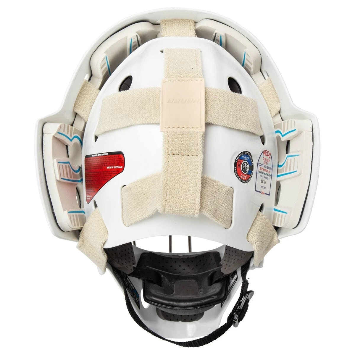 Bauer 940 Junior Certified Straight Bar Goalie Mask 5 Bauer 940 Junior Certified Straight Bar Goalie Mask - Image 5