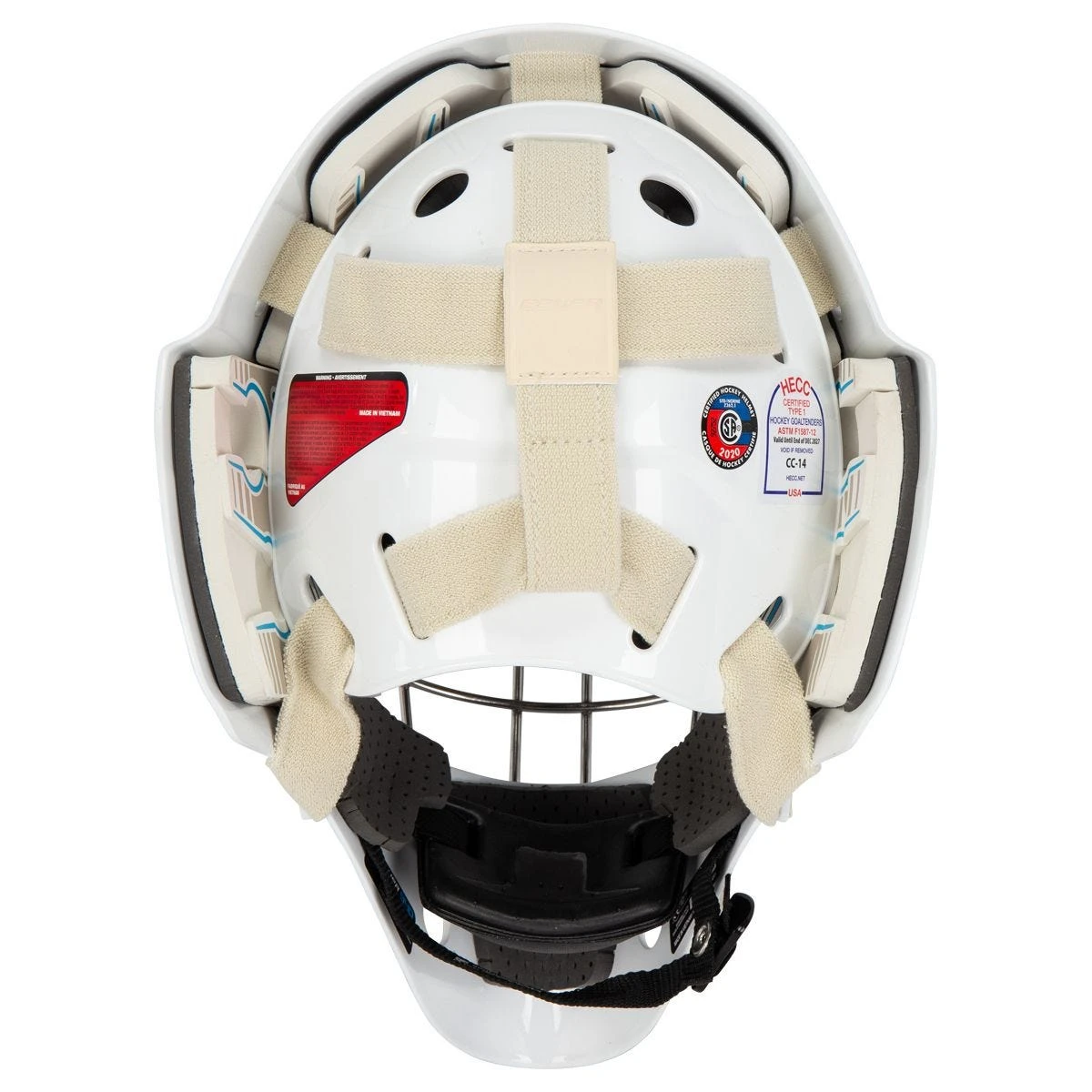 Bauer 940 Senior Certified Straight Bar Goalie Mask 5 Bauer 940 Senior Certified Straight Bar Goalie Mask - Image 5