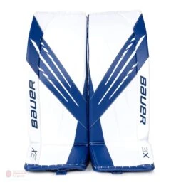Bauer Vapor 3X Intermediate Goalie Leg Pads 25 Bauer Vapor 3X Intermediate Goalie Leg Pads -Bauer bauer leg pads bauer vapor 3x intermediate goalie leg pads white blue l 32 28744284438594