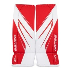 Bauer Vapor X5 Pro Intermediate Goalie Leg Pads -Bauer bauer leg pads bauer vapor x5 pro intermediate goalie leg pads white red l 30440706801730