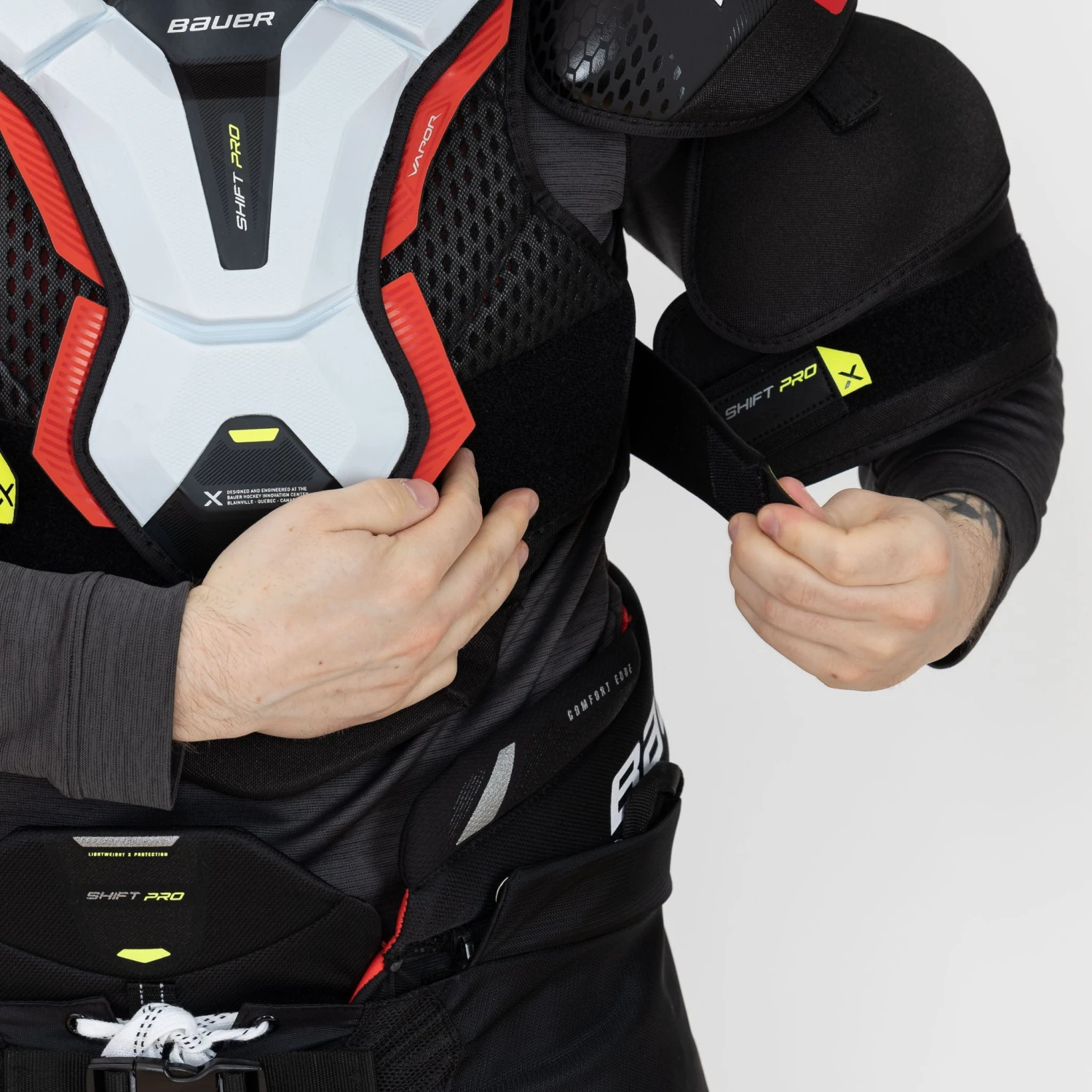 Bauer Vapor Shift Pro Intermediate Hockey Shoulder Pads 5 Bauer Vapor Shift Pro Intermediate Hockey Shoulder Pads - Image 5