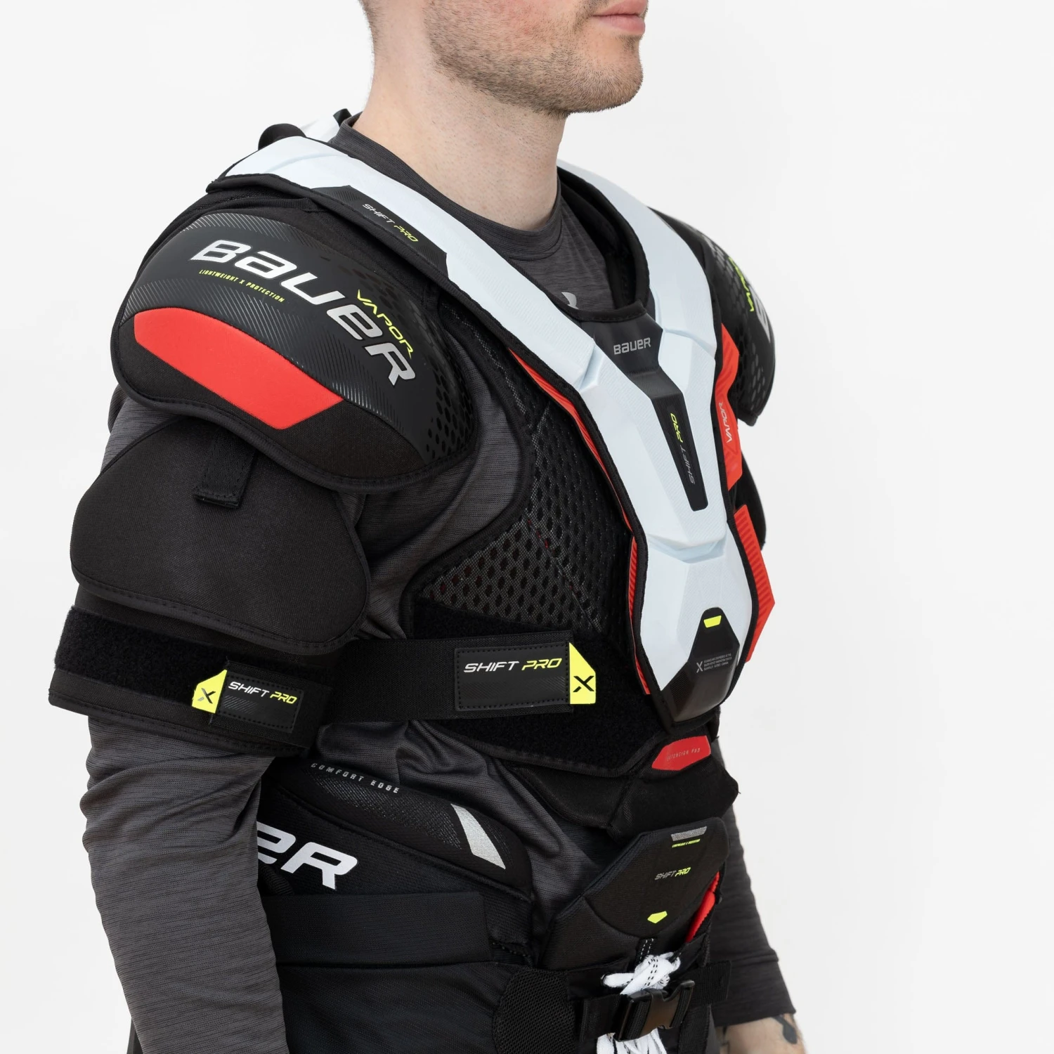 Bauer Vapor Shift Pro Intermediate Hockey Shoulder Pads 9 Bauer Vapor Shift Pro Intermediate Hockey Shoulder Pads - Image 9