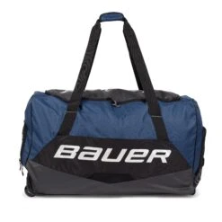 Bauer Premium Junior Wheel Hockey Bag (2019) -Bauer bauer wheeled hockey bags bauer premium junior wheel hockey bag 2019 navy jr 28744377991234